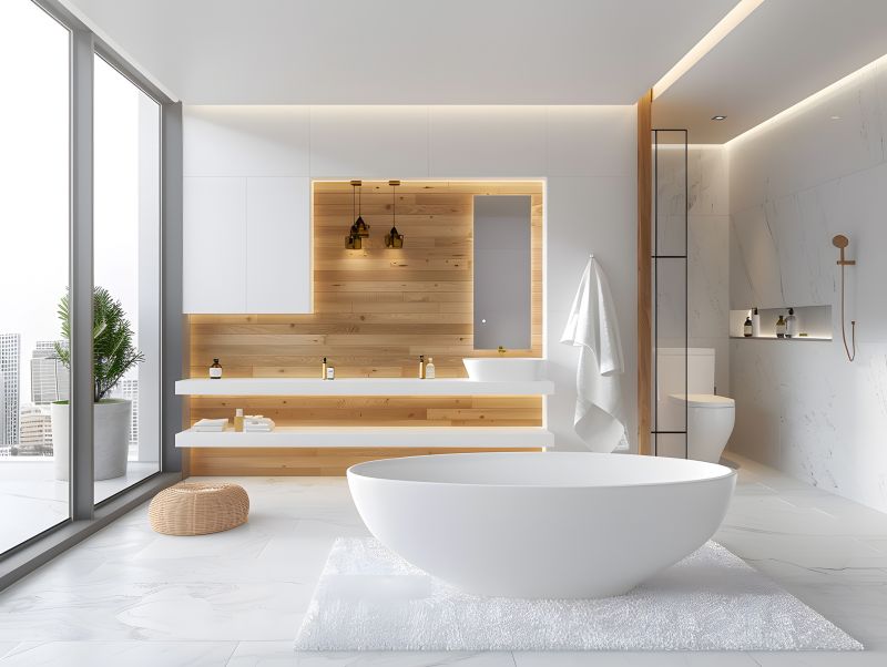 Indoor Bathtub Installation